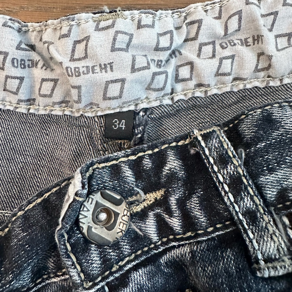 OBJEKT DNM Jeans Size 34 New Without Tags‎ - Picture 4 of 5